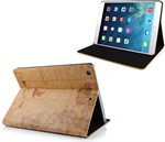 Verdenskort Look Etui - iPad Air (Beige)